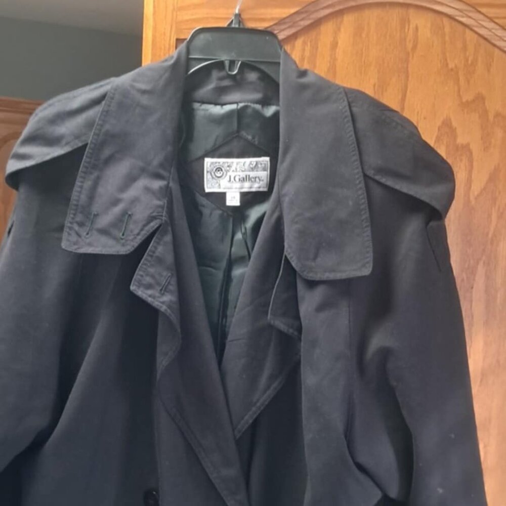 J.GALLERY WOMENS COAT LONG SIZE  14